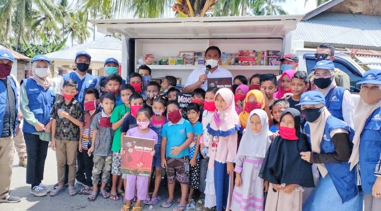 Siapkan Generasi Penerus Berkualitas, Rachmat Gobel Launching Ruang Belajar Rakyat Gorontalo
