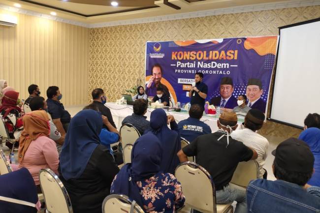 Target NasDem Gorontalo Menang Besar Di Pilkada Serentak 2020
